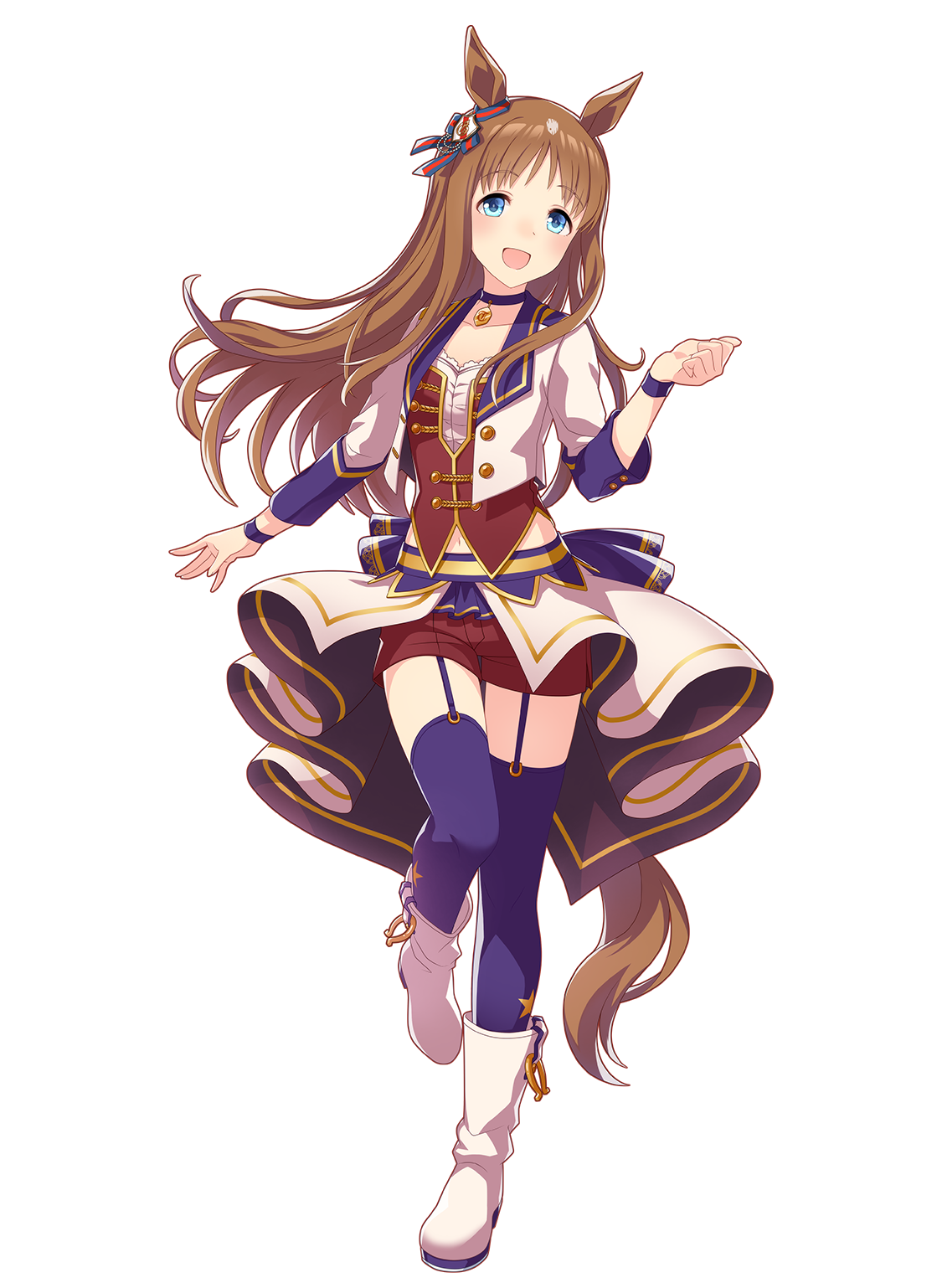 グラスワンダー(STARTING FUTURE・ウマ娘 公式アートワークより)