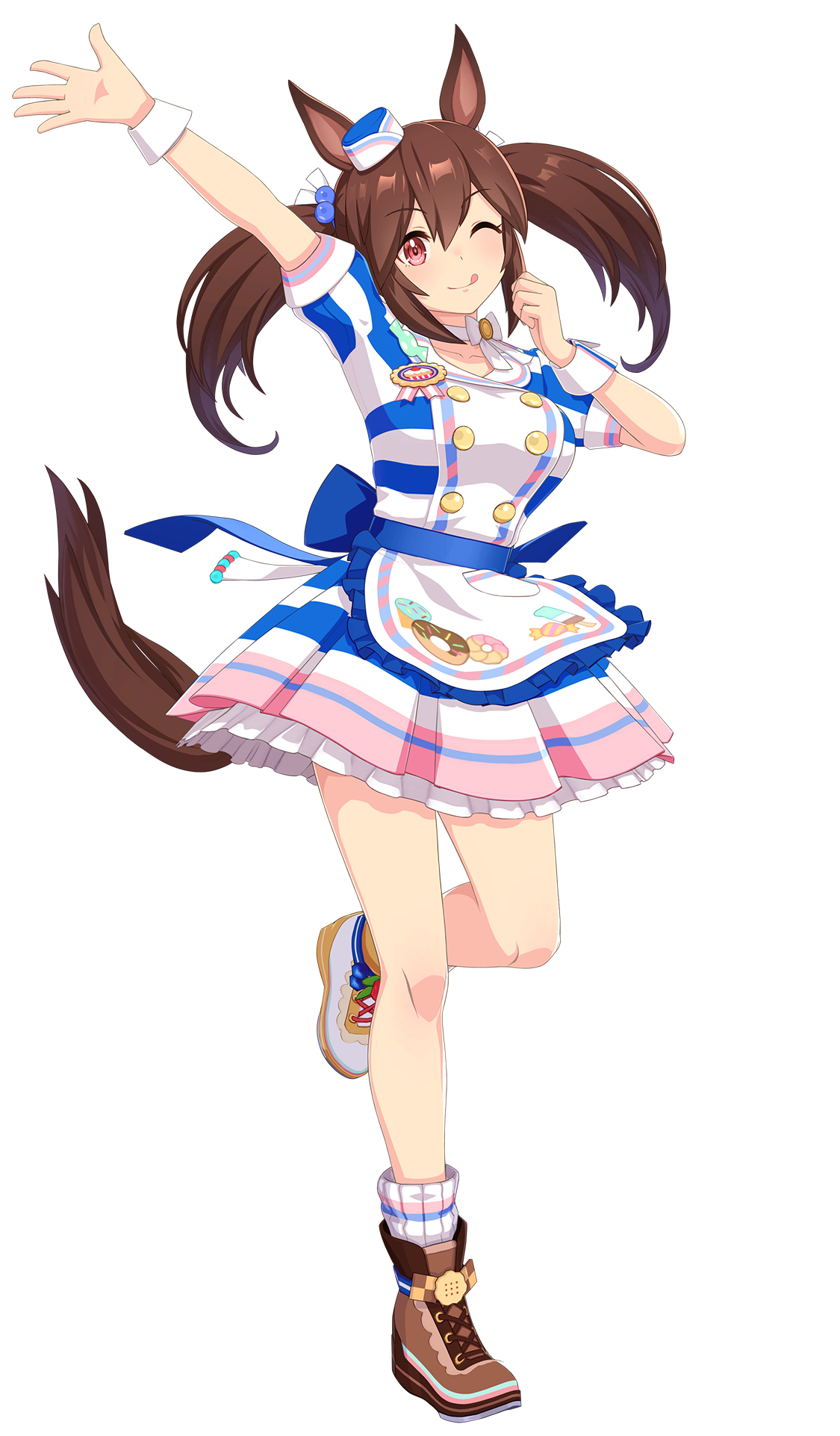 ヒシアケボノ(勝負服・ウマ娘 公式アートワークより)