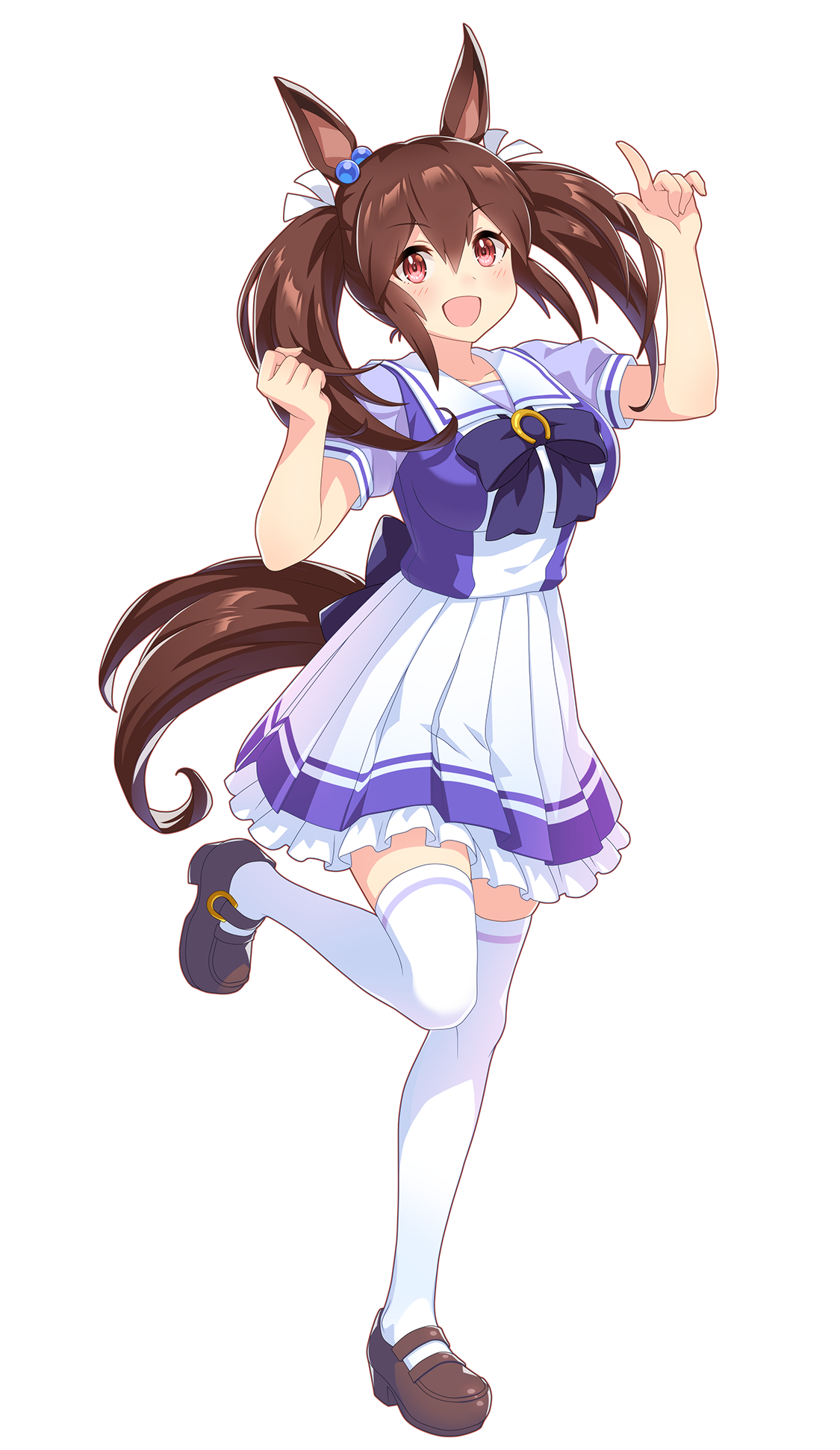 ヒシアケボノ(制服・ウマ娘 公式アートワークより)