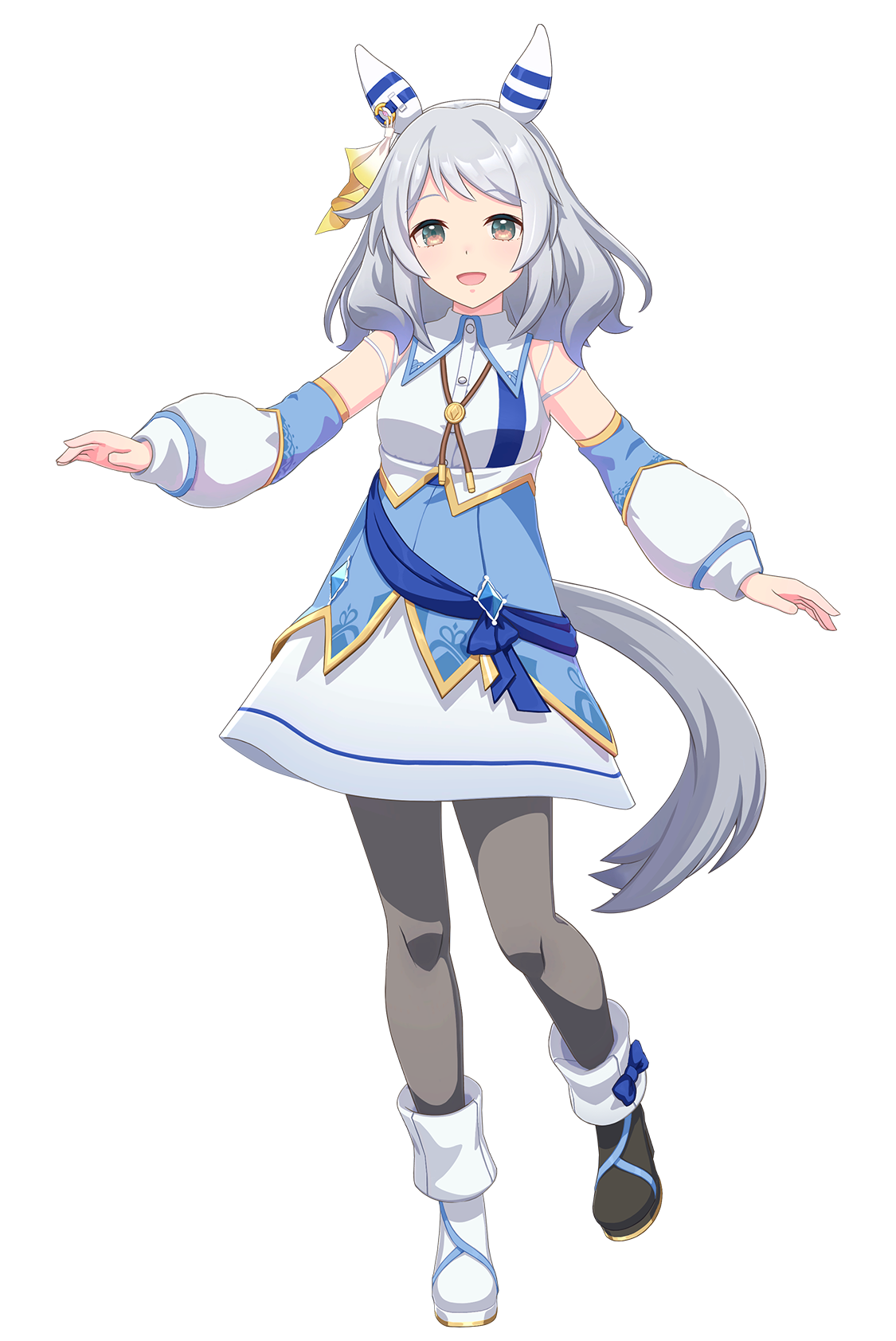 ヒシミラクル(勝負服・ウマ娘 公式アートワークより)