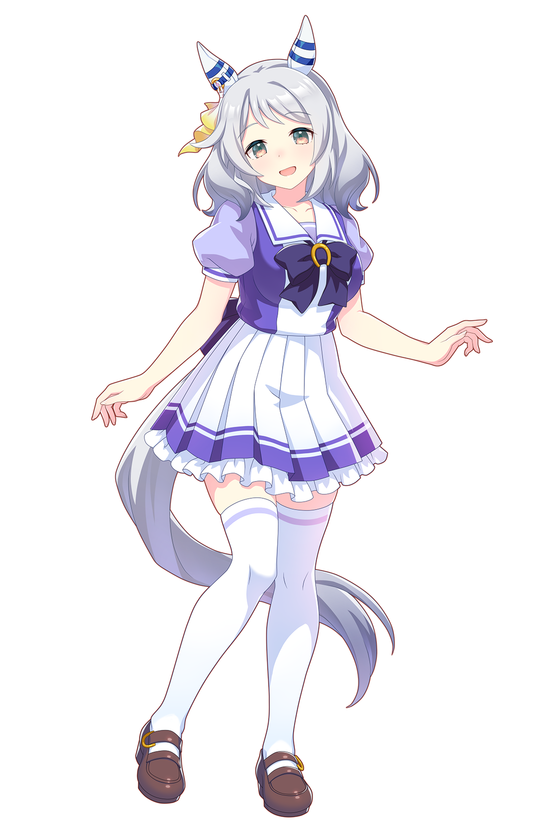 ヒシミラクル(制服・ウマ娘 公式アートワークより)