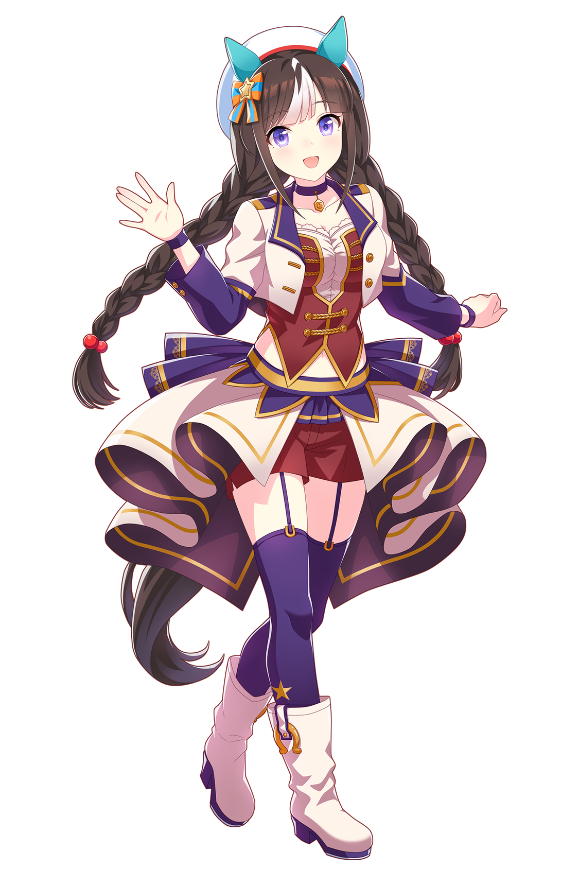 ホッコータルマエ(STARTING FUTURE・ウマ娘 公式アートワークより)