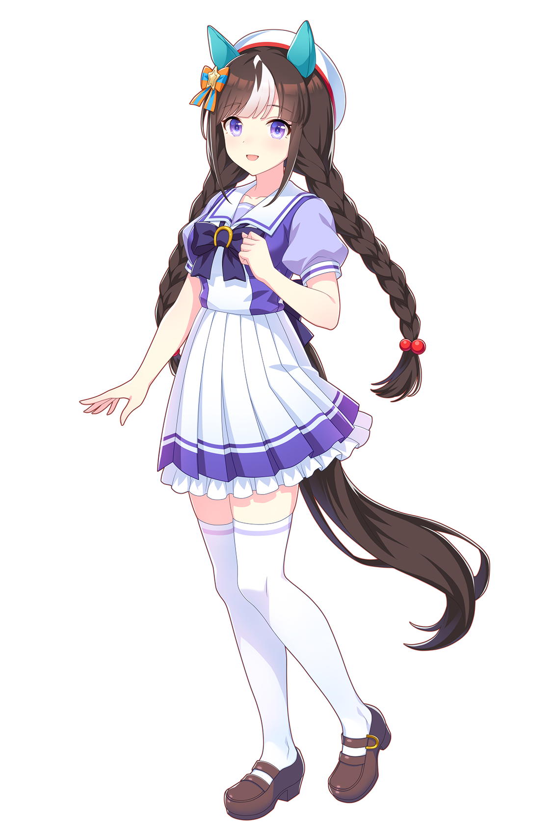 ホッコータルマエ(制服・ウマ娘 公式アートワークより)