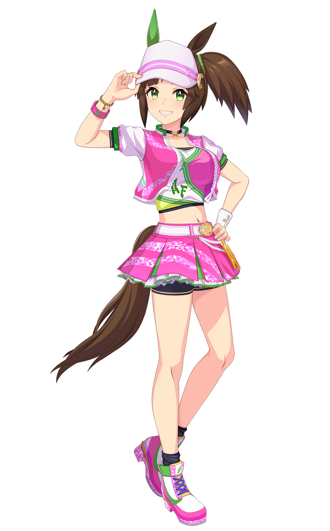 アイネスフウジン(勝負服・ウマ娘 公式アートワークより)
