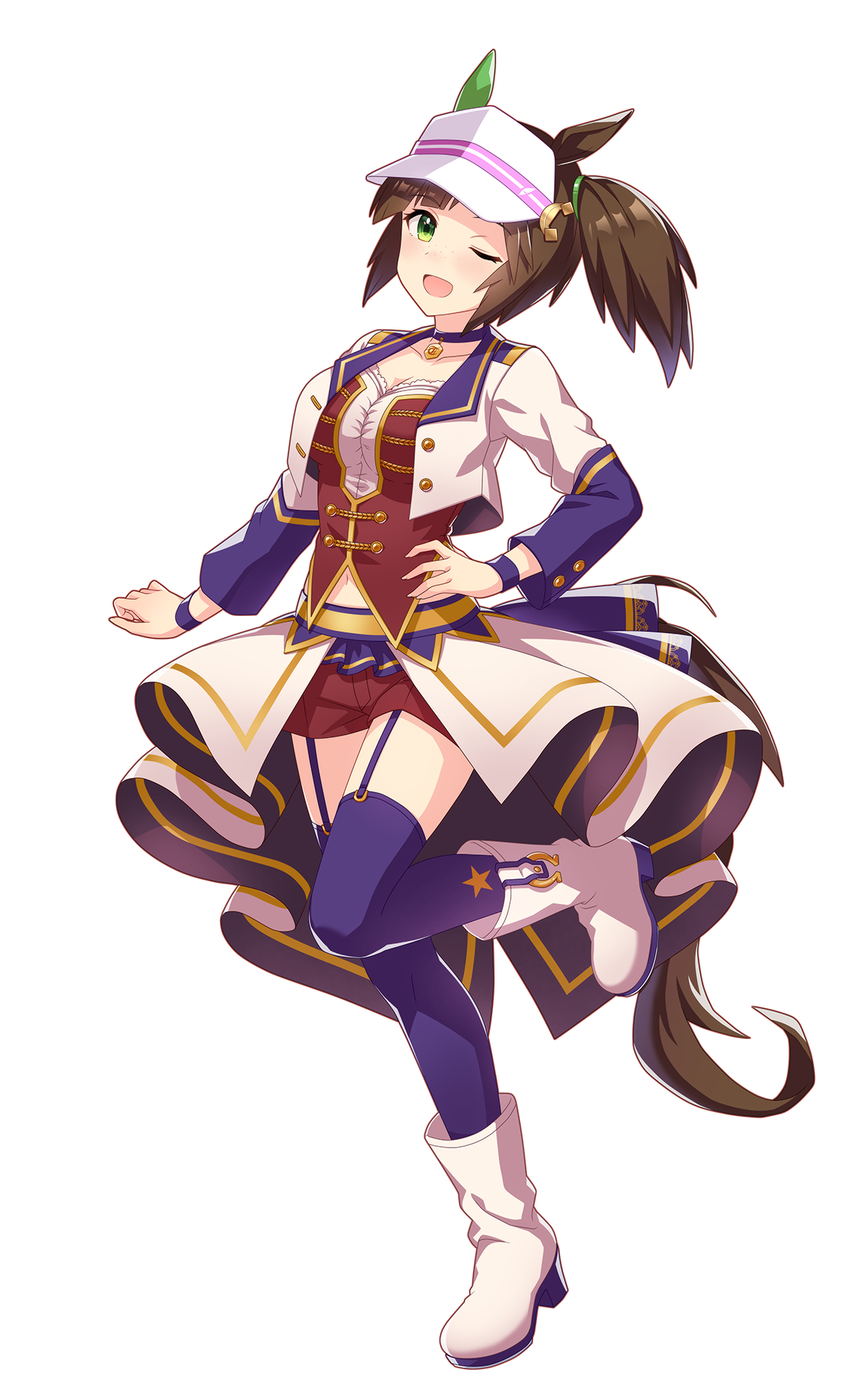 アイネスフウジン(STARTING FUTURE・ウマ娘 公式アートワークより)