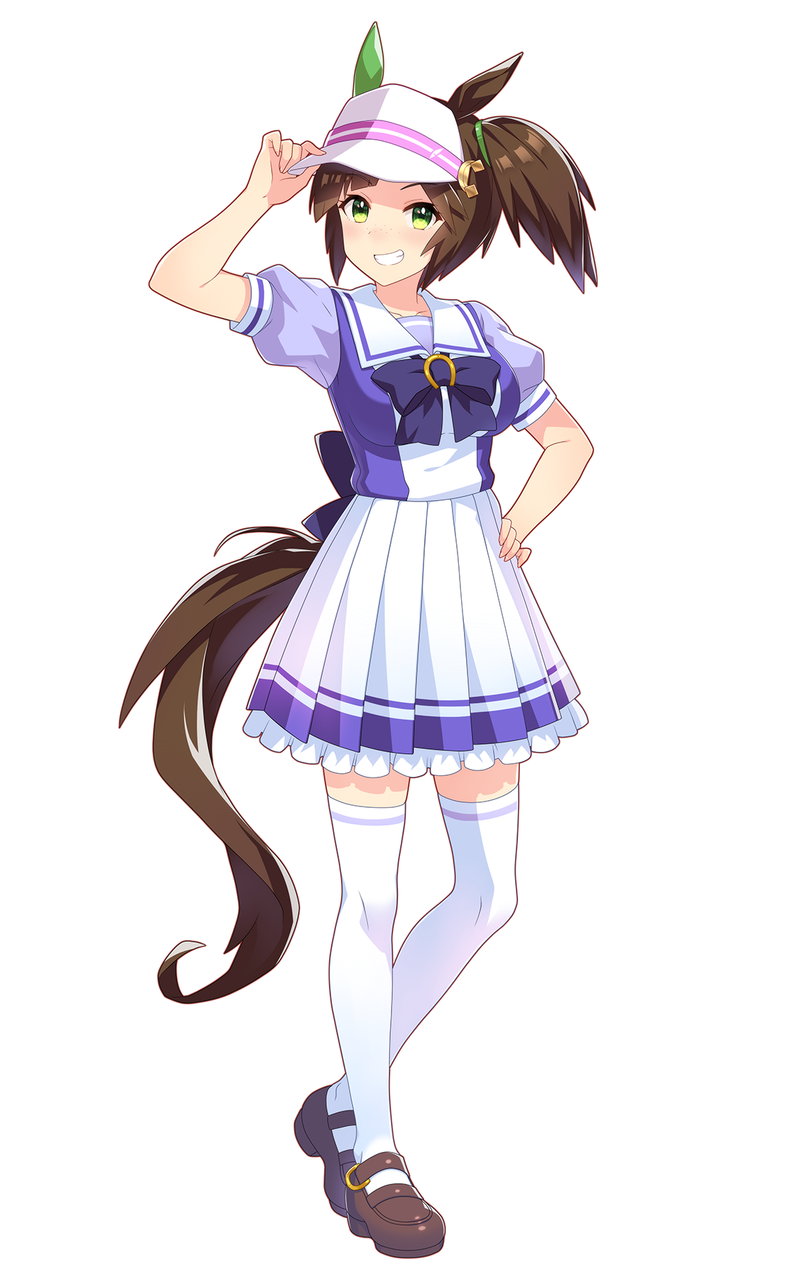 アイネスフウジン(制服・ウマ娘 公式アートワークより)
