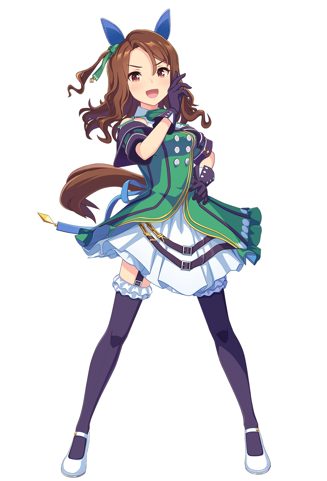 キングヘイロー(勝負服・ウマ娘 公式アートワークより)