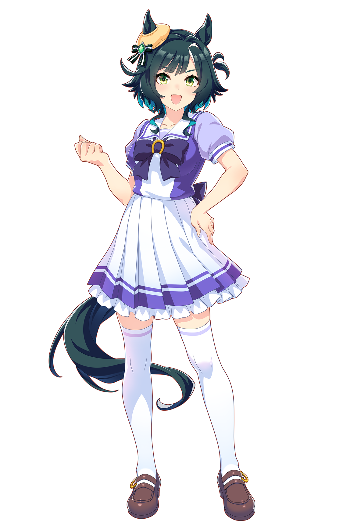 キセキ（制服・ウマ娘 公式アートワークより）