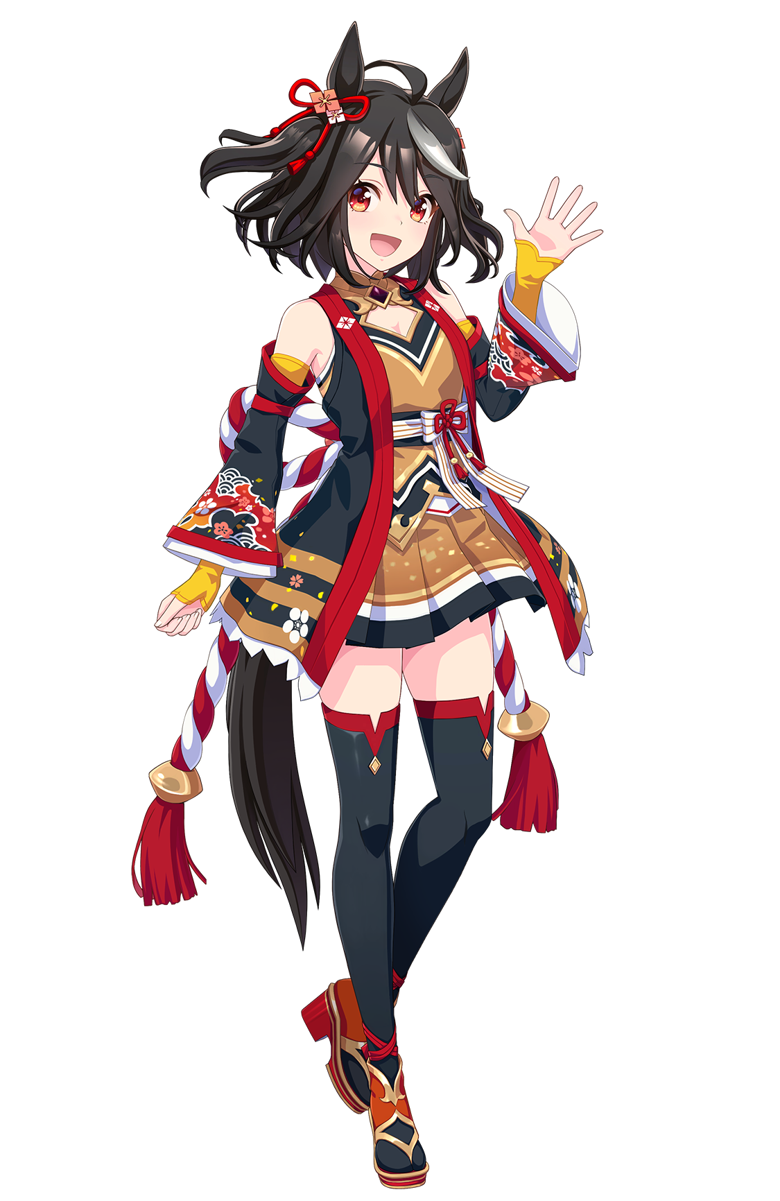 キタサンブラック(勝負服・ウマ娘 公式アートワークより)