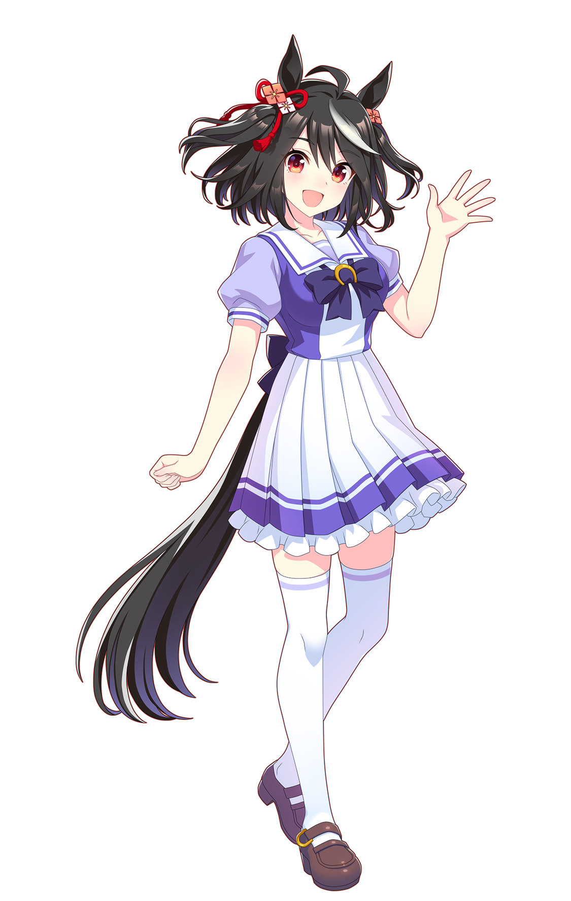 キタサンブラック(制服・ウマ娘 公式アートワークより)