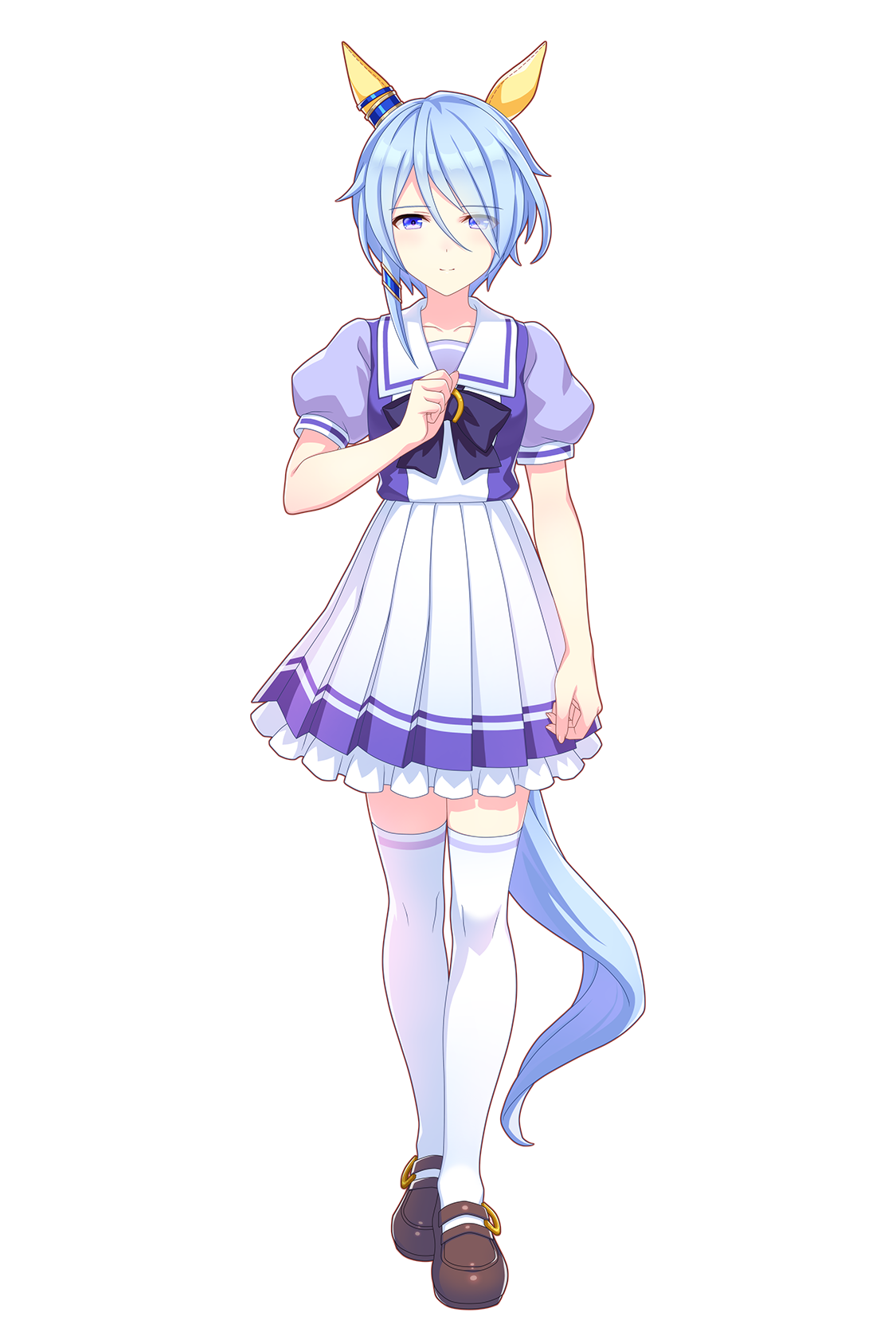 ケイエスミラクル(制服・ウマ娘 公式アートワークより)