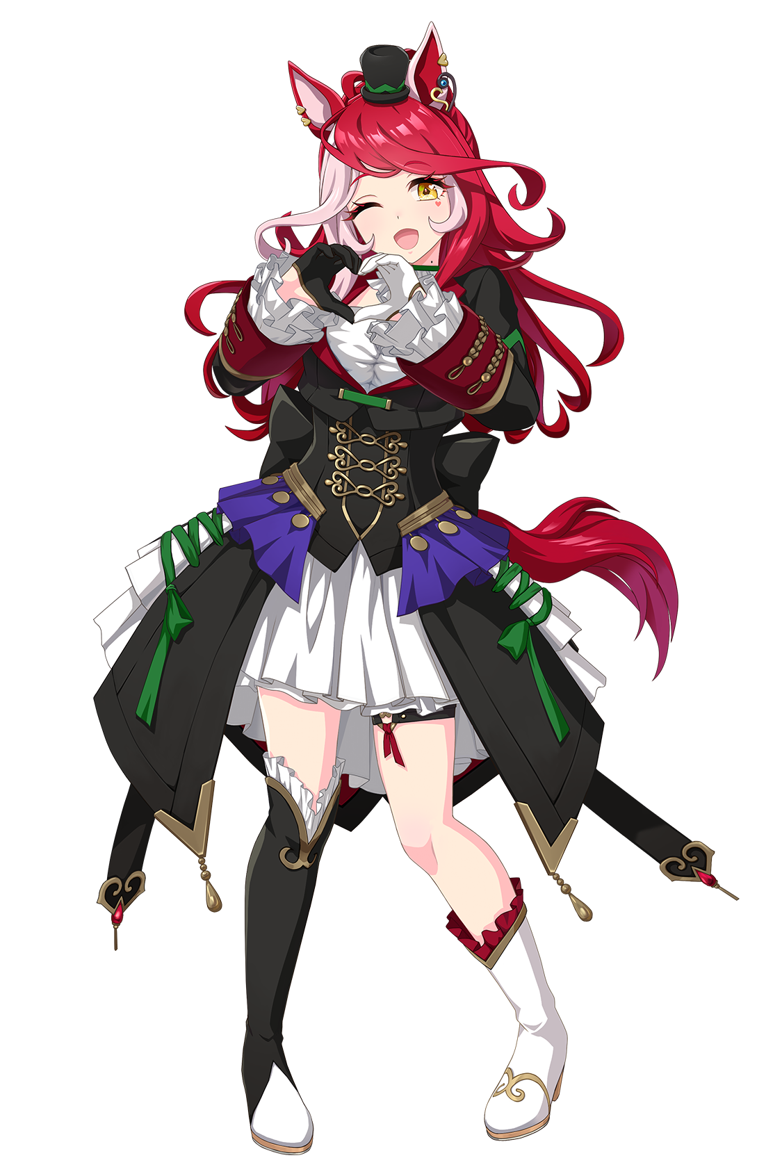 ラヴズオンリーユー(勝負服・ウマ娘 公式アートワークより)
