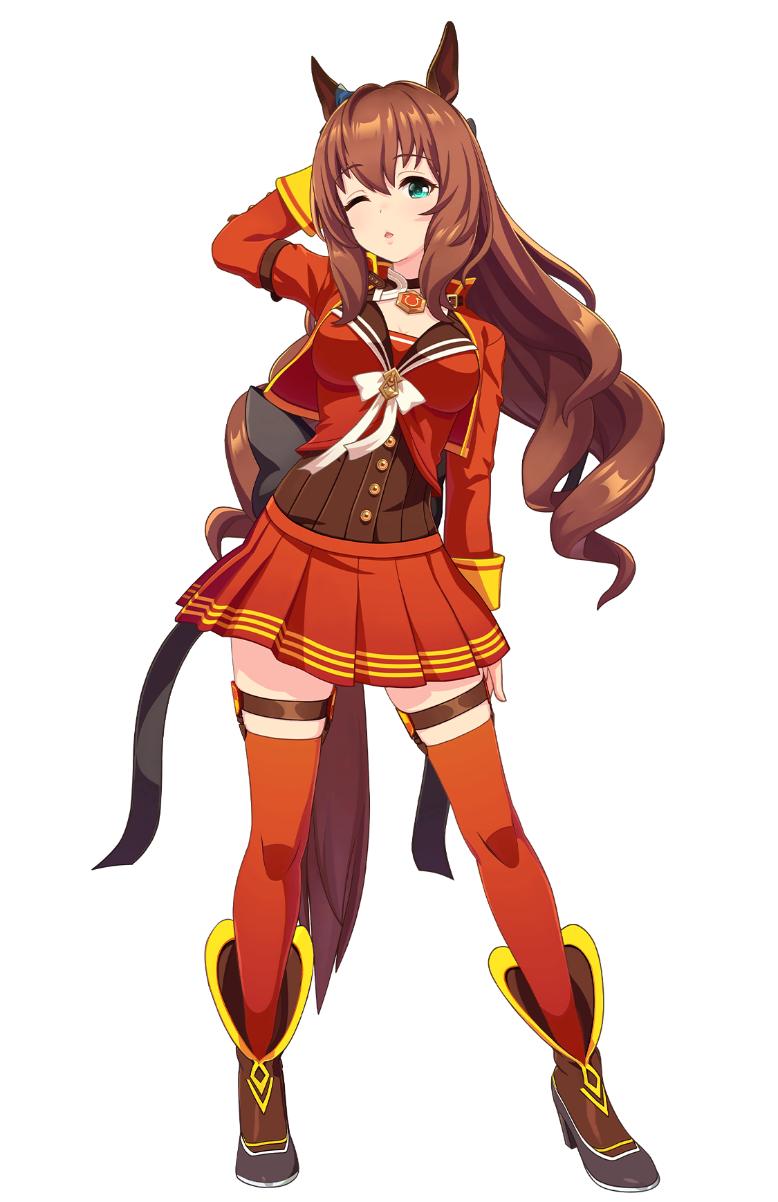 マルゼンスキー(勝負服・ウマ娘 公式アートワークより)
