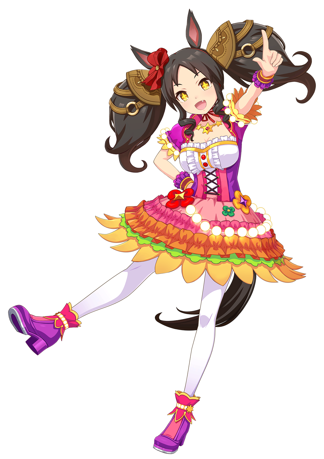 マーベラスサンデー(勝負服・ウマ娘 公式アートワークより)