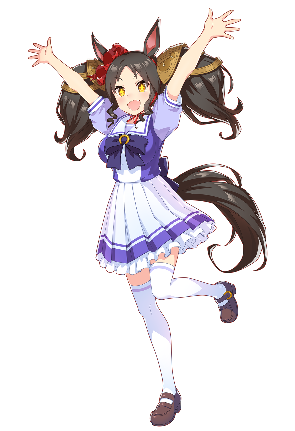 マーベラスサンデー(制服・ウマ娘 公式アートワークより)