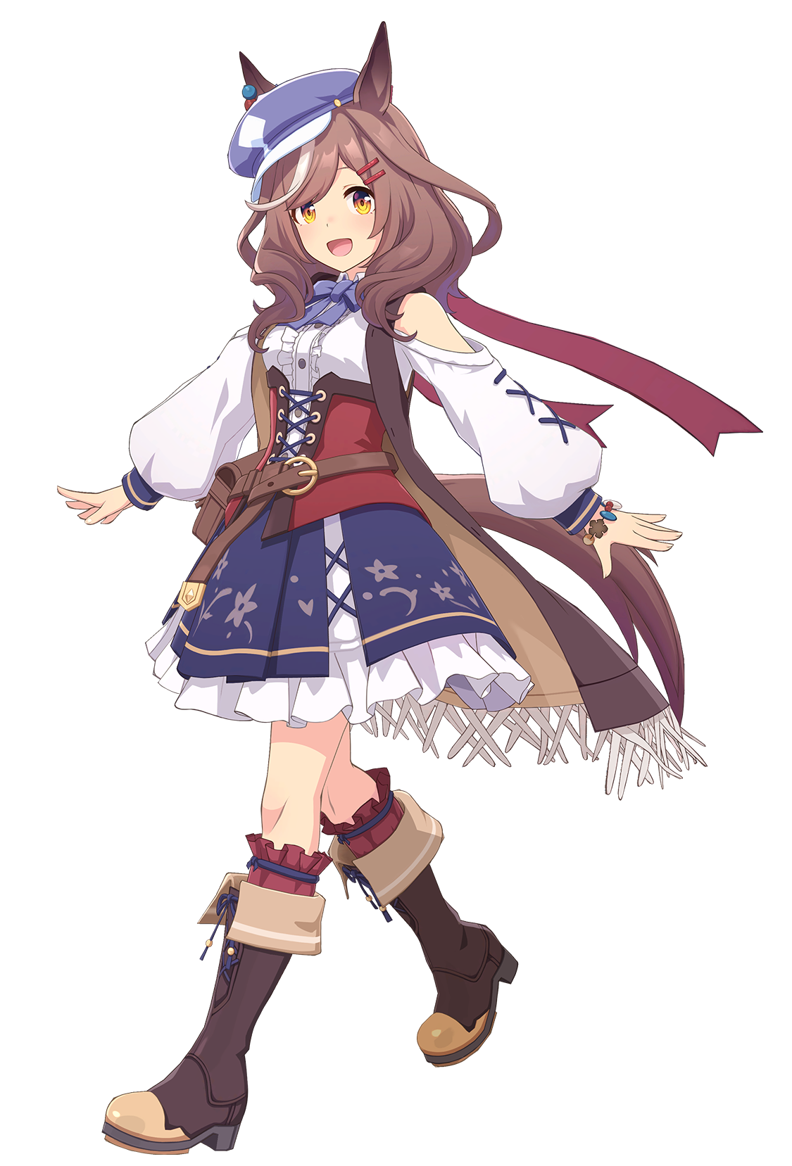 マチカネタンホイザ(勝負服・ウマ娘 公式アートワークより)
