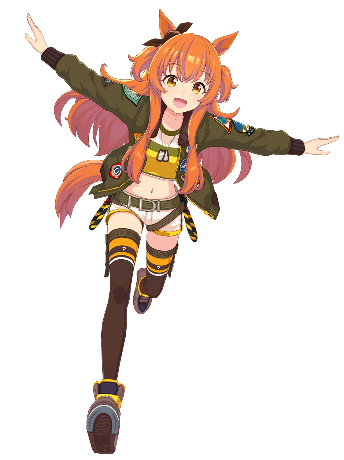マヤノトップガン(勝負服・ウマ娘 公式アートワークより)