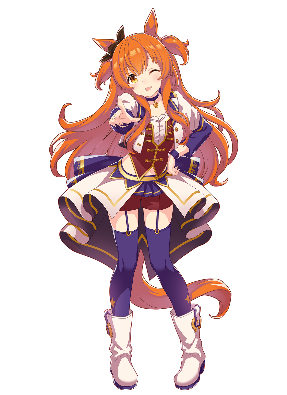 マヤノトップガン(STARTING FUTURE・ウマ娘 公式アートワークより)