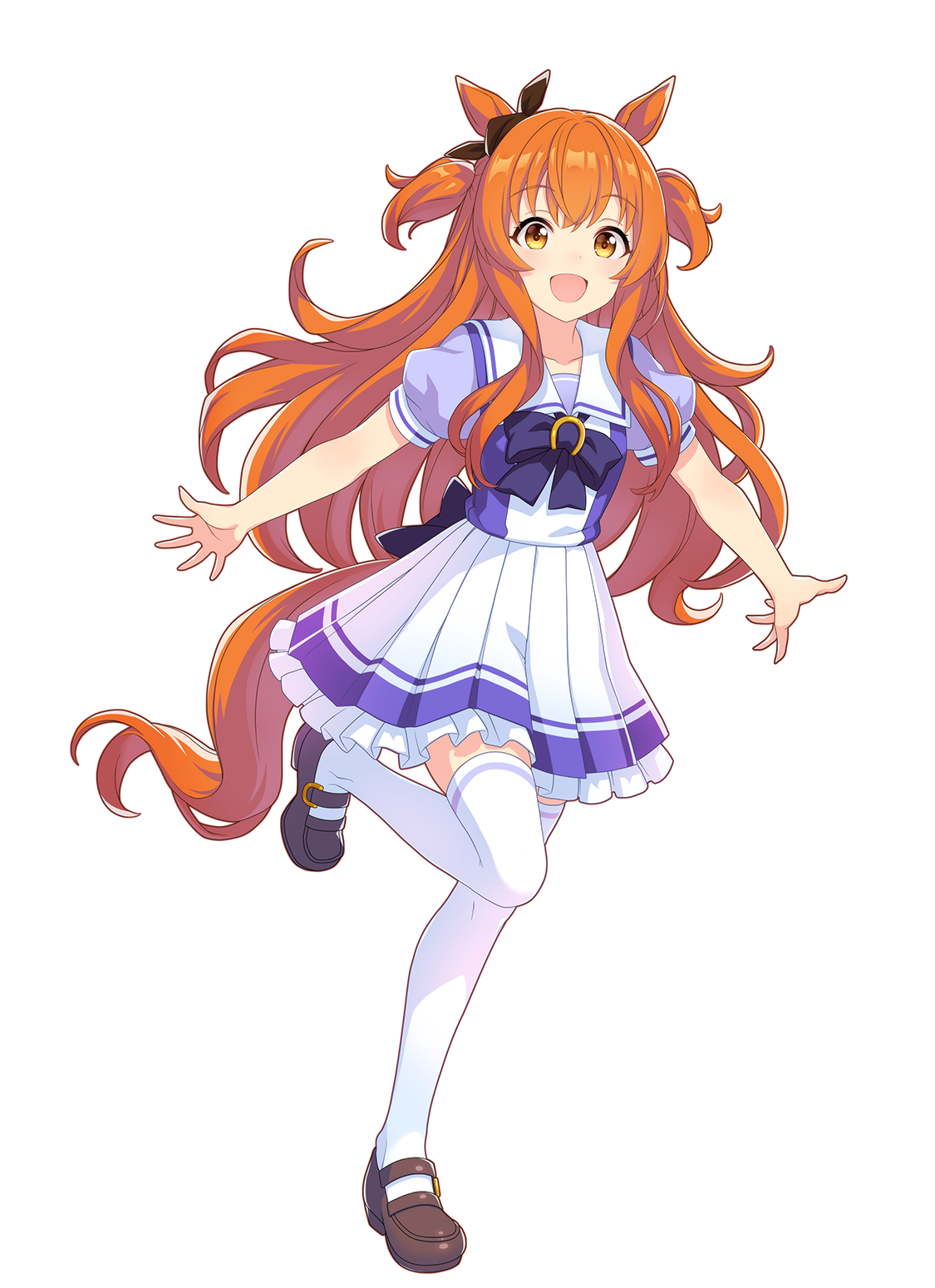 マヤノトップガン(制服・ウマ娘 公式アートワークより)