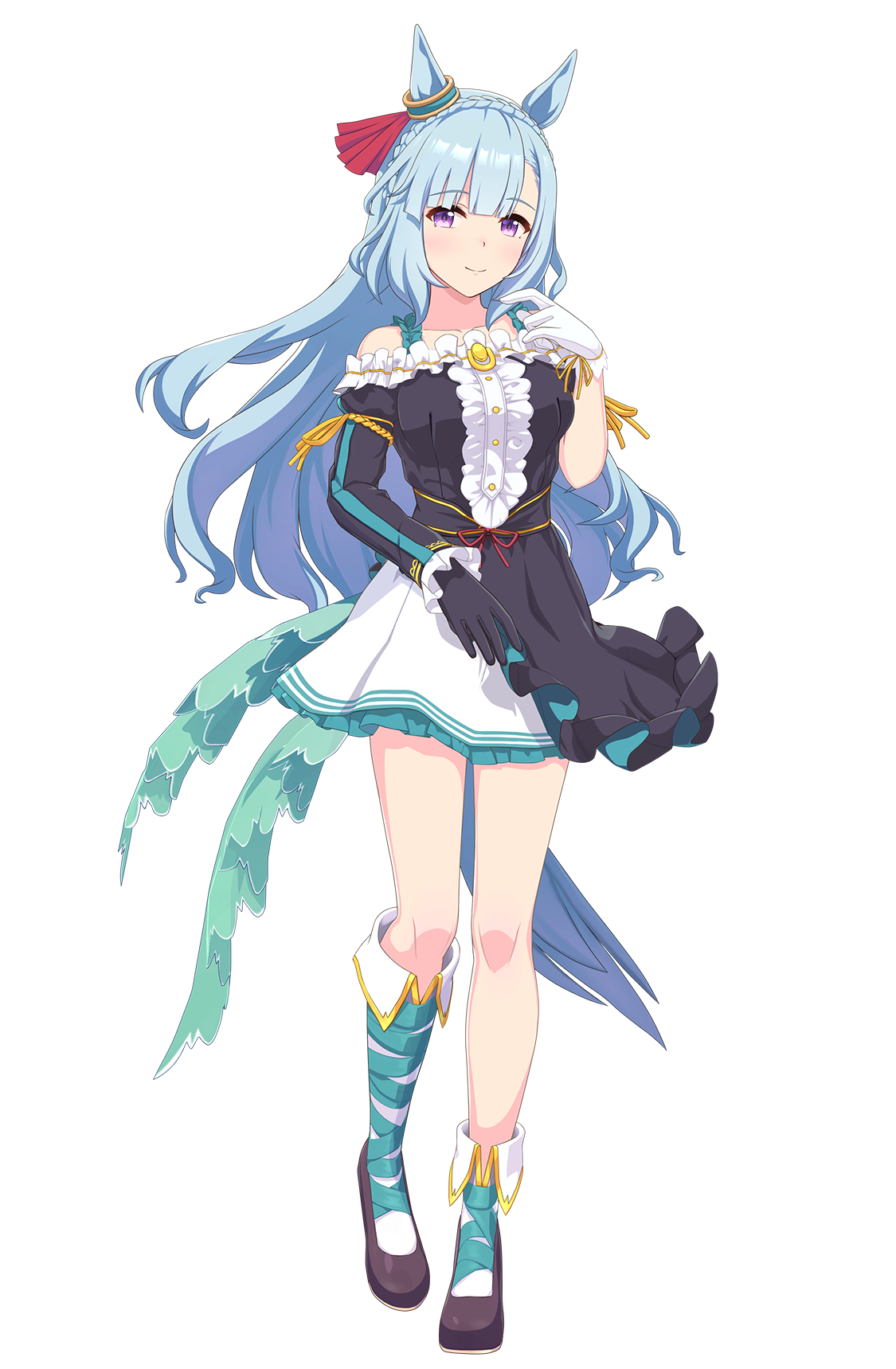 メジロアルダン(勝負服・ウマ娘 公式アートワークより)