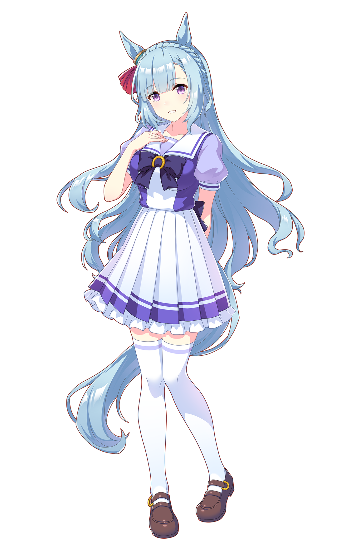 メジロアルダン(制服・ウマ娘 公式アートワークより)