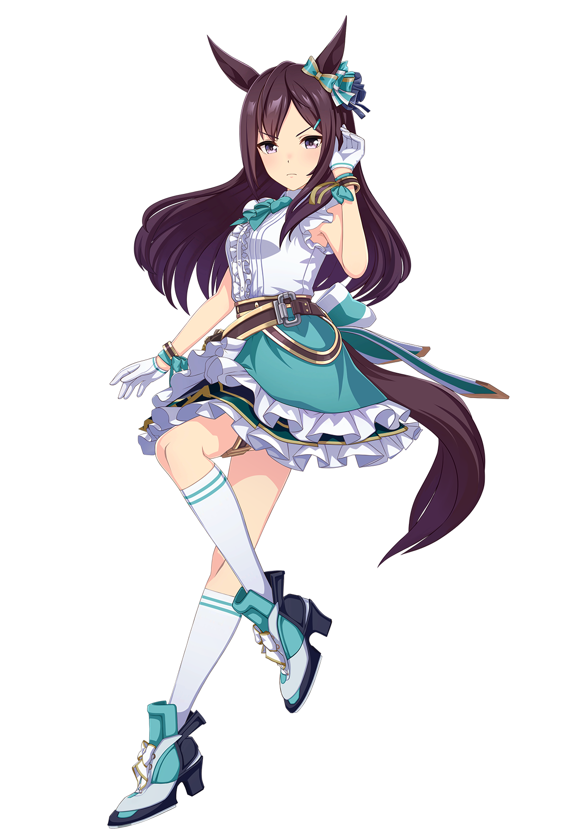 メジロドーベル(勝負服・ウマ娘 公式アートワークより)