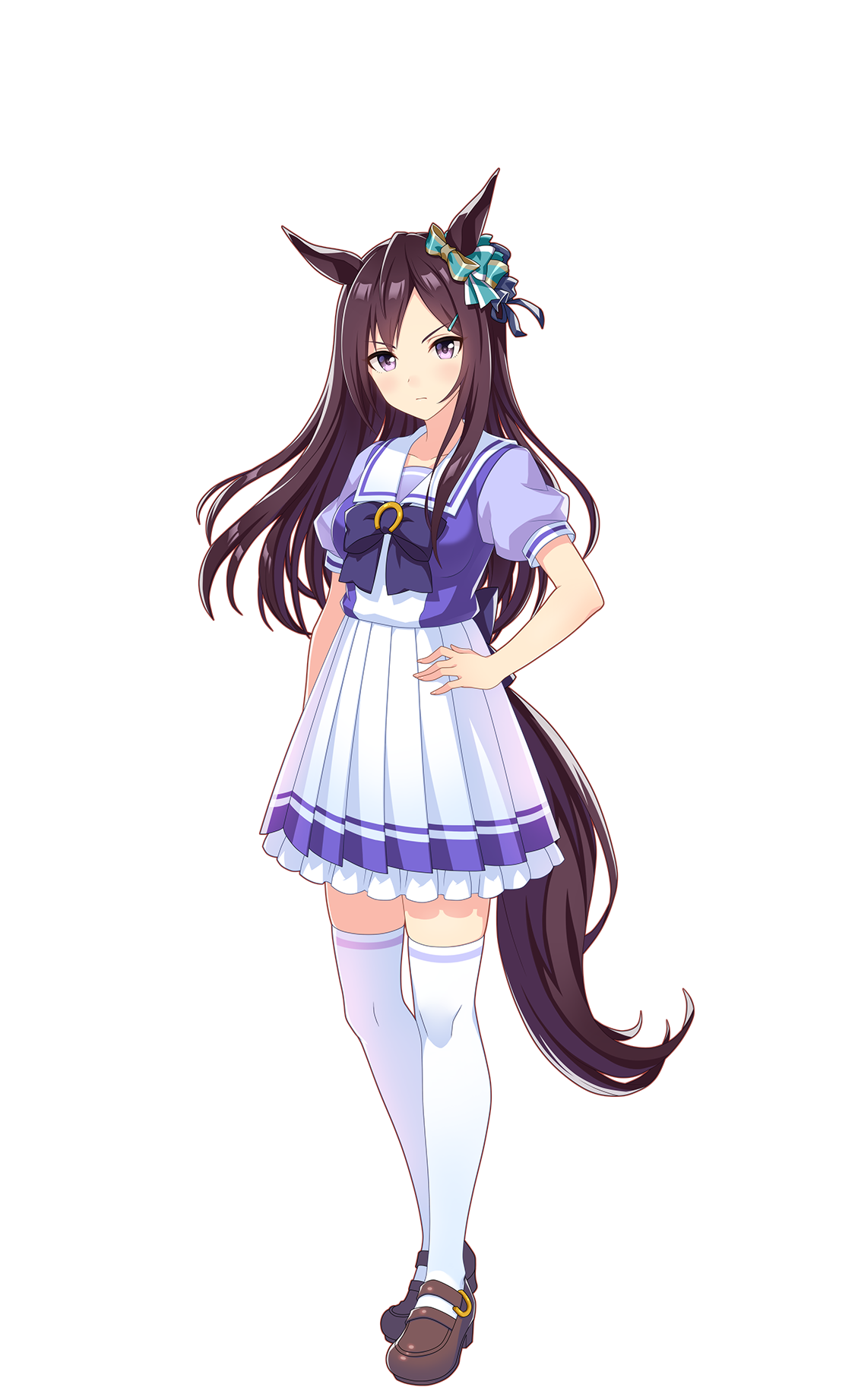メジロドーベル(制服・ウマ娘 公式アートワークより)