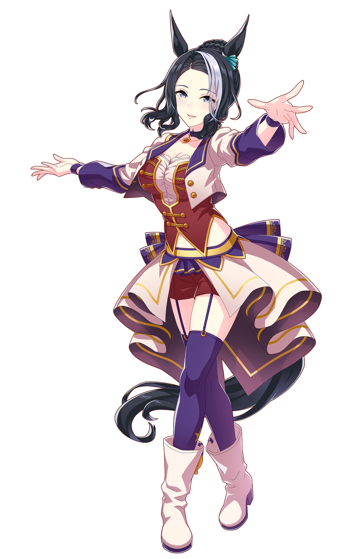メジロラモーヌ(STARTING FUTURE・ウマ娘 公式アートワークより)