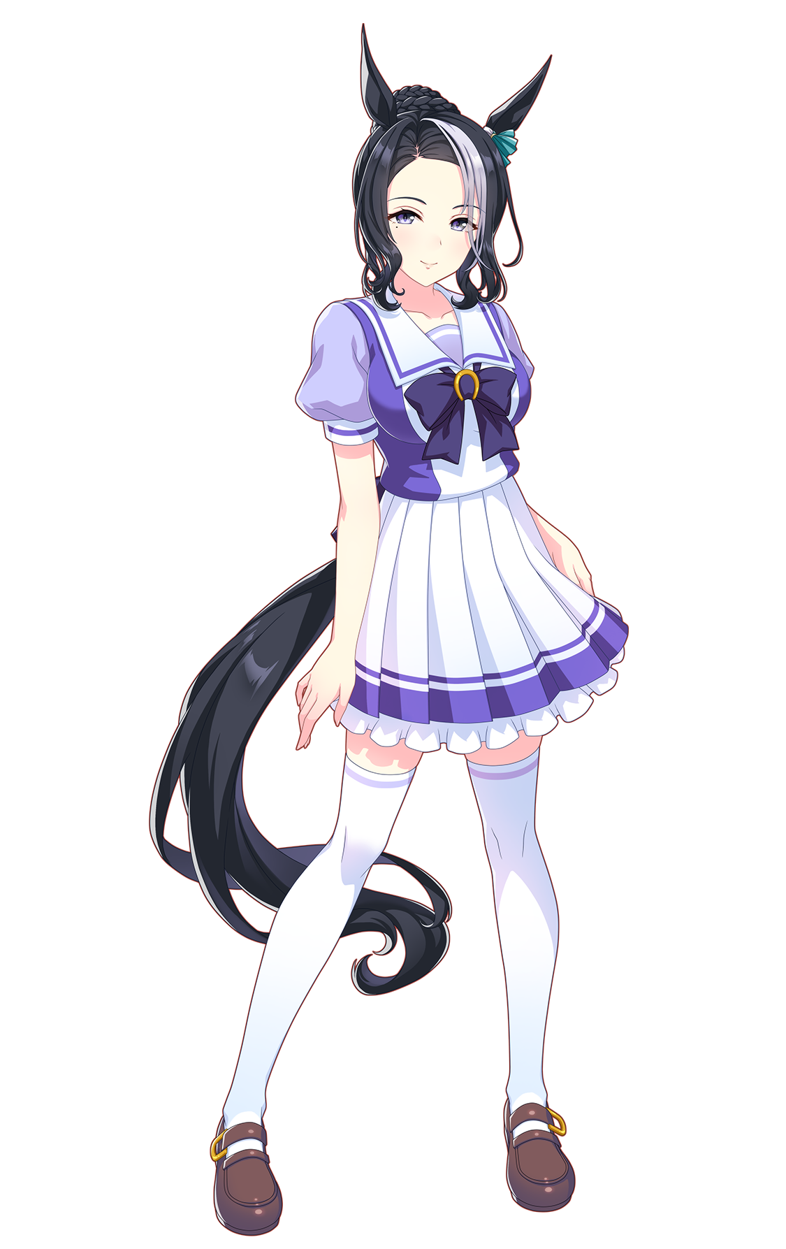 メジロラモーヌ(制服・ウマ娘 公式アートワークより)