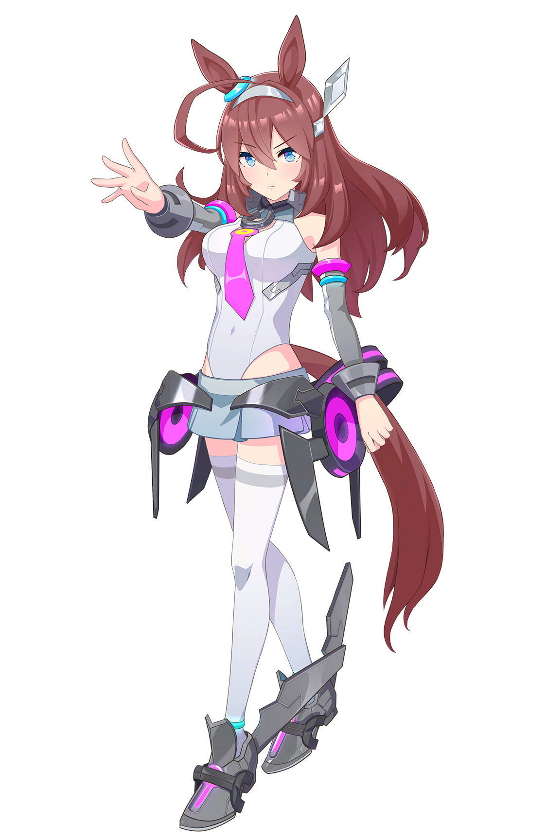 ミホノブルボン(勝負服・ウマ娘 公式アートワークより)