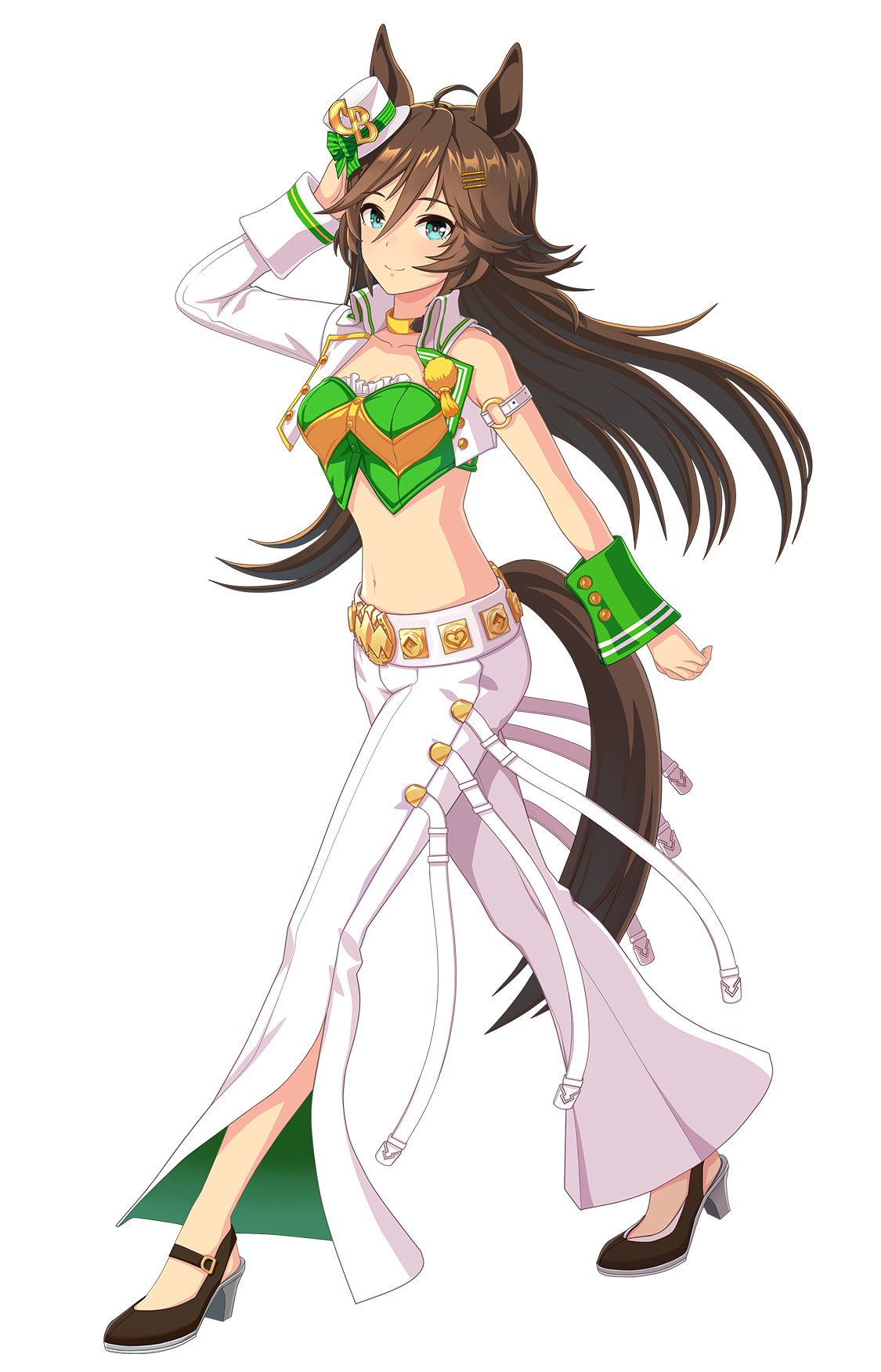 ミスターシービー(勝負服・ウマ娘 公式アートワークより)