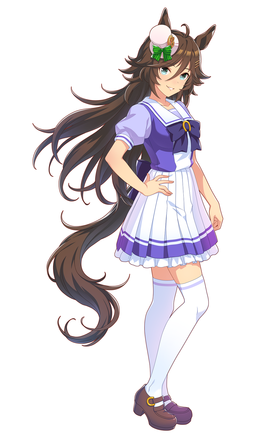 ミスターシービー(制服・ウマ娘 公式アートワークより)