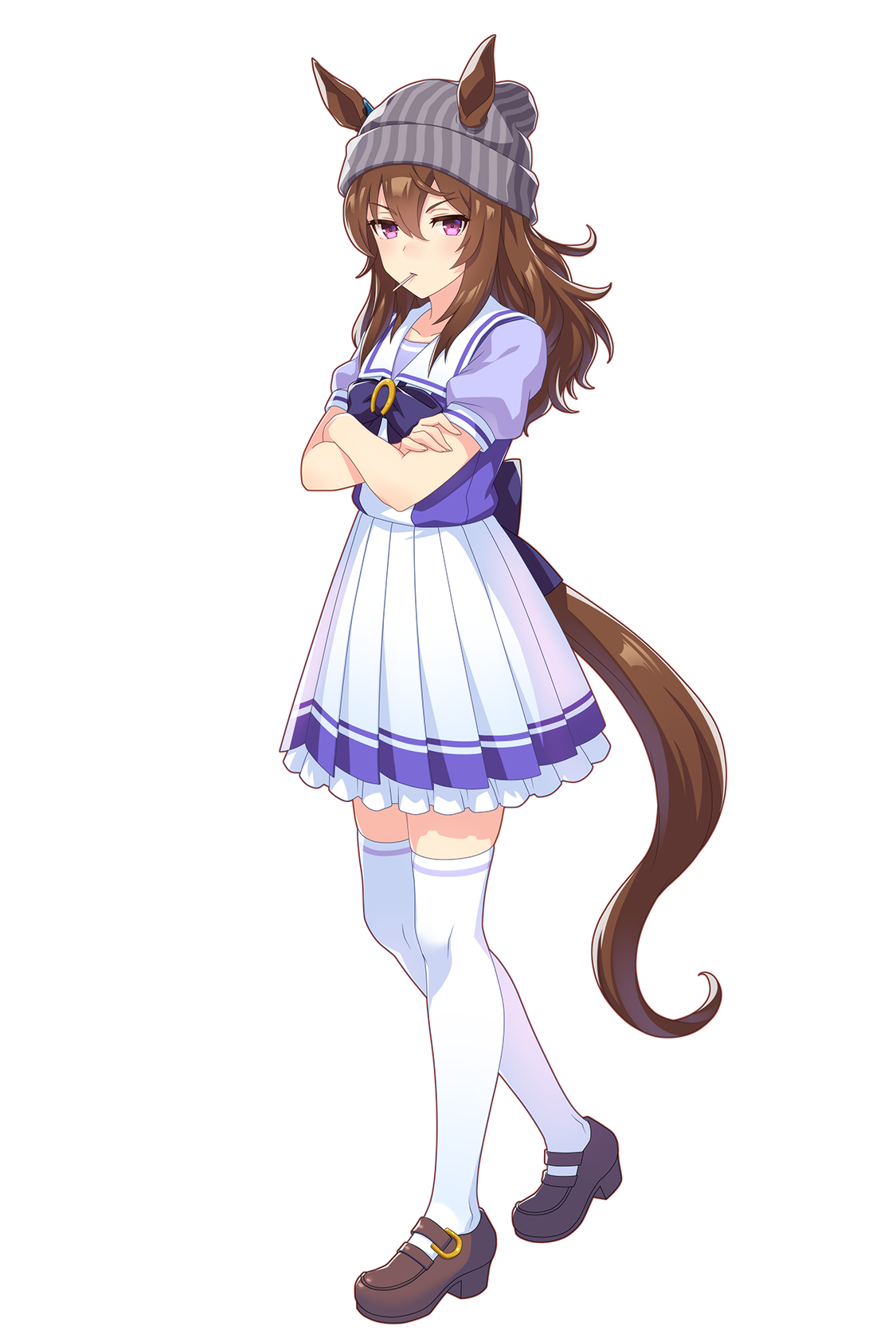 ナカヤマフェスタ(制服・ウマ娘 公式アートワークより)