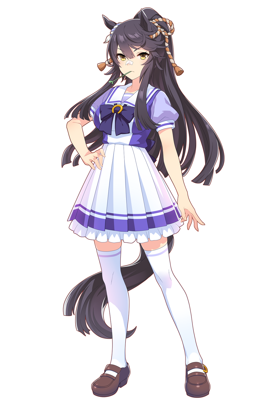 ナリタブライアン(制服・ウマ娘 公式アートワークより)