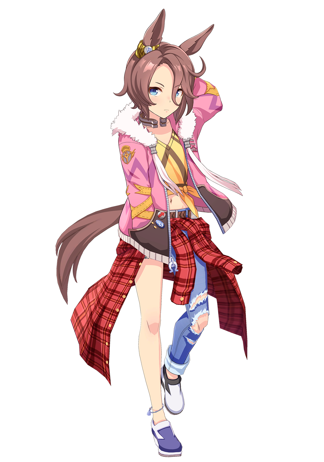ナリタタイシン(勝負服・ウマ娘 公式アートワークより)