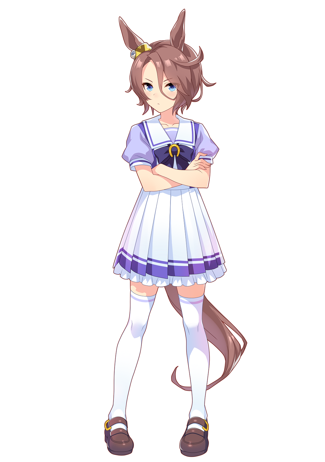 ナリタタイシン(制服・ウマ娘 公式アートワークより)