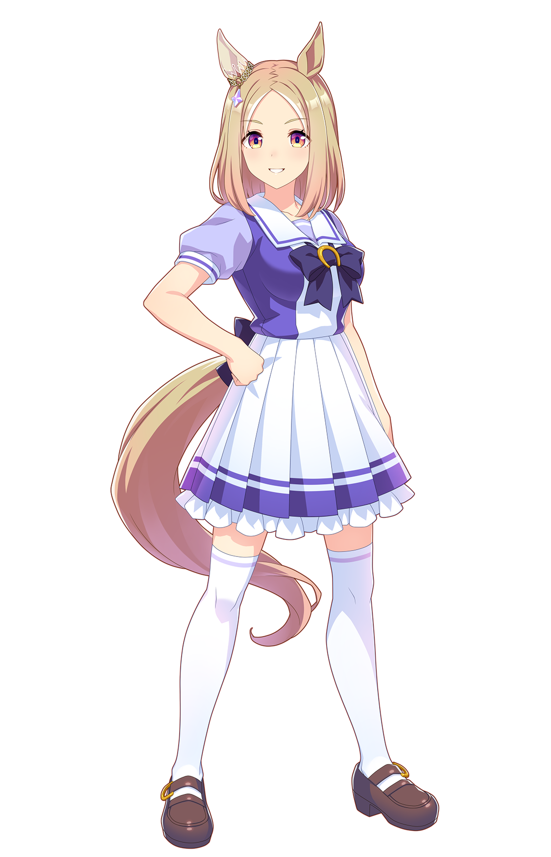 ナリタトップロード(制服・ウマ娘 公式アートワークより)