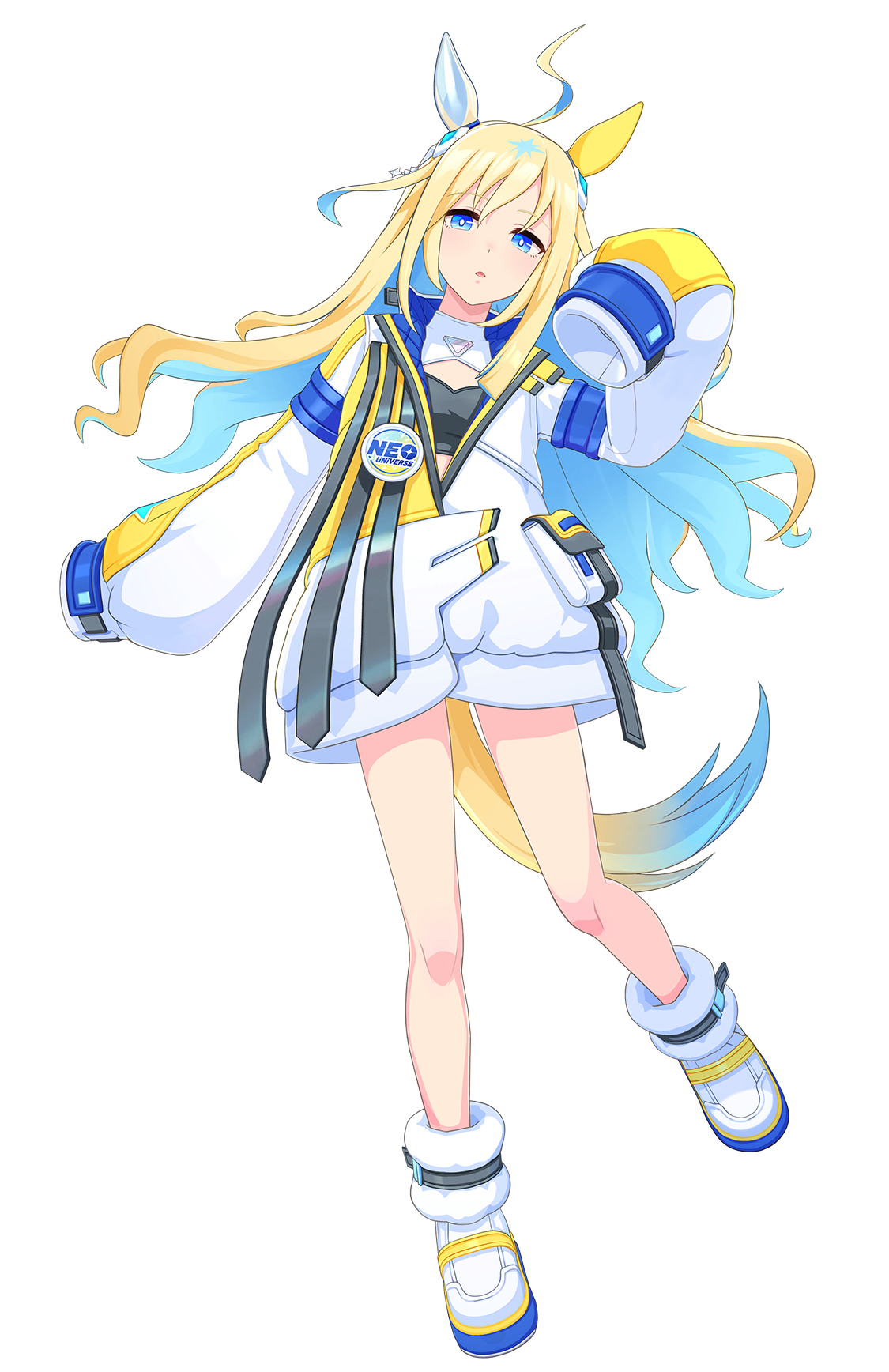 ネオユニヴァース(勝負服・ウマ娘 公式アートワークより)