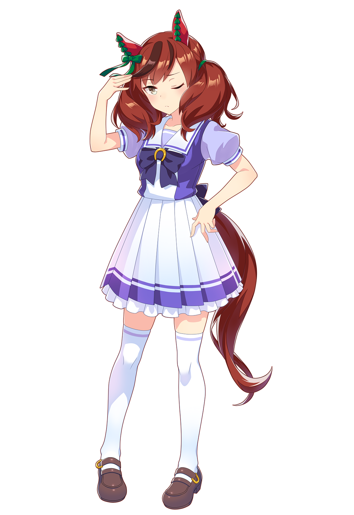 ナイスネイチャ(制服・ウマ娘 公式アートワークより)