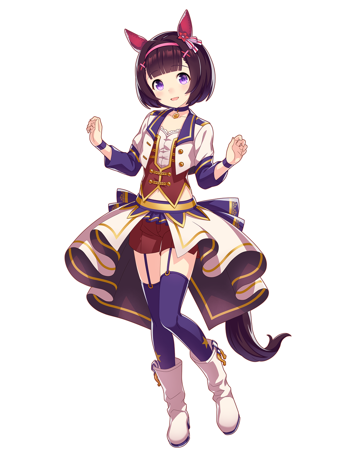 ニシノフラワー(STARTING FUTURE・ウマ娘 公式アートワークより)