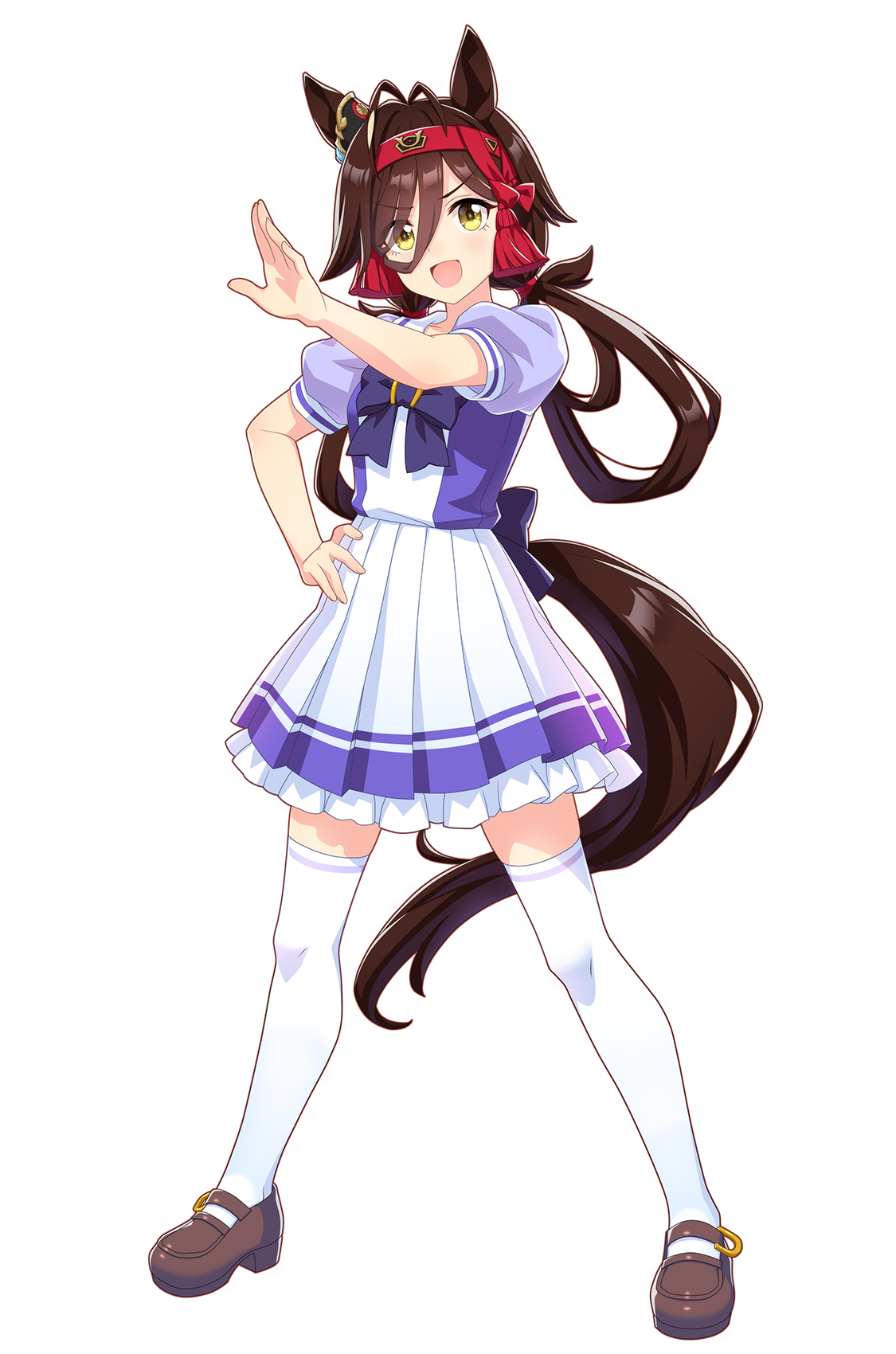 ノーリーズン(制服・ウマ娘 公式アートワークより)