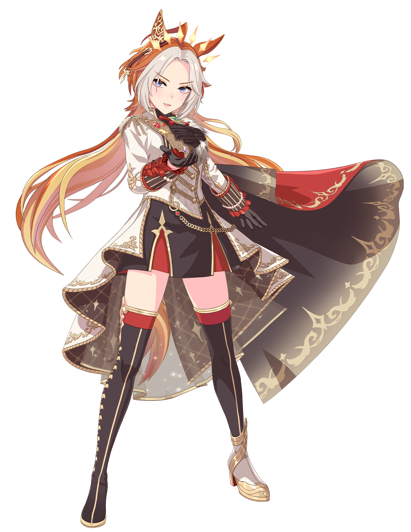 オルフェーヴル(勝負服・ウマ娘 公式アートワークより)