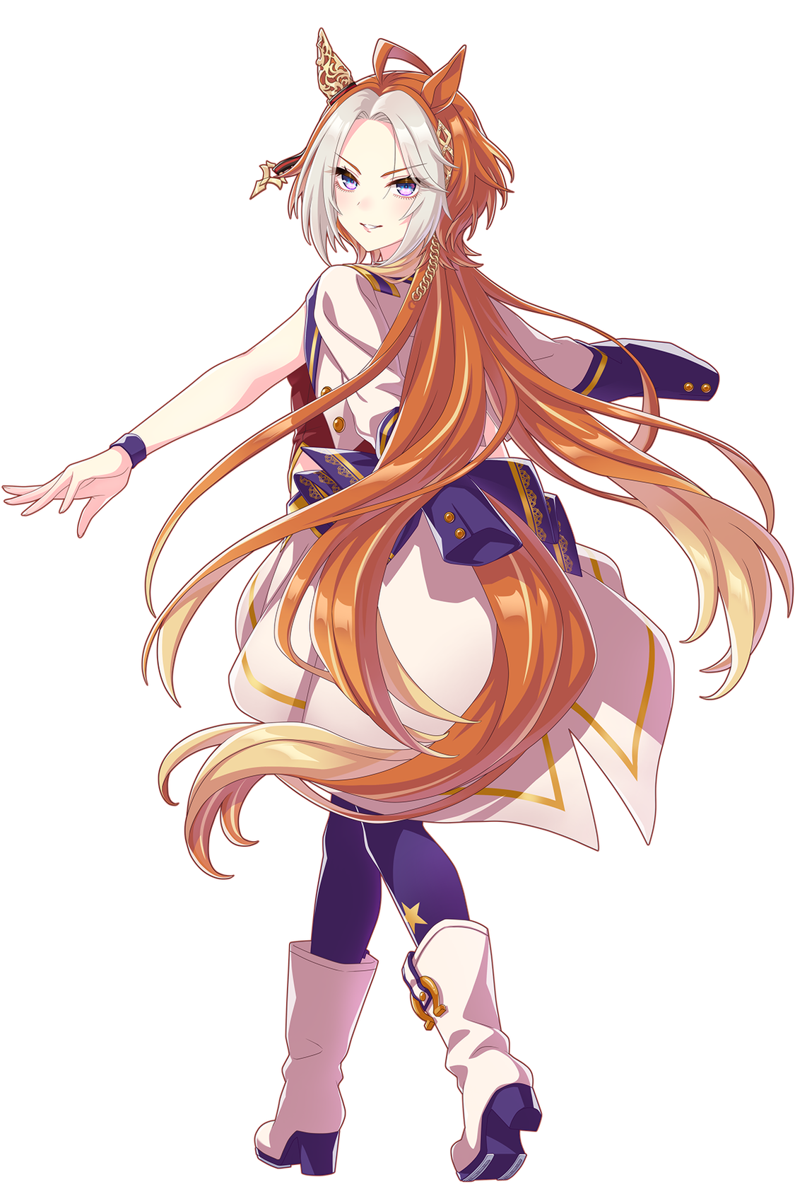 オルフェーヴル(STARTING FUTURE・ウマ娘 公式アートワークより)