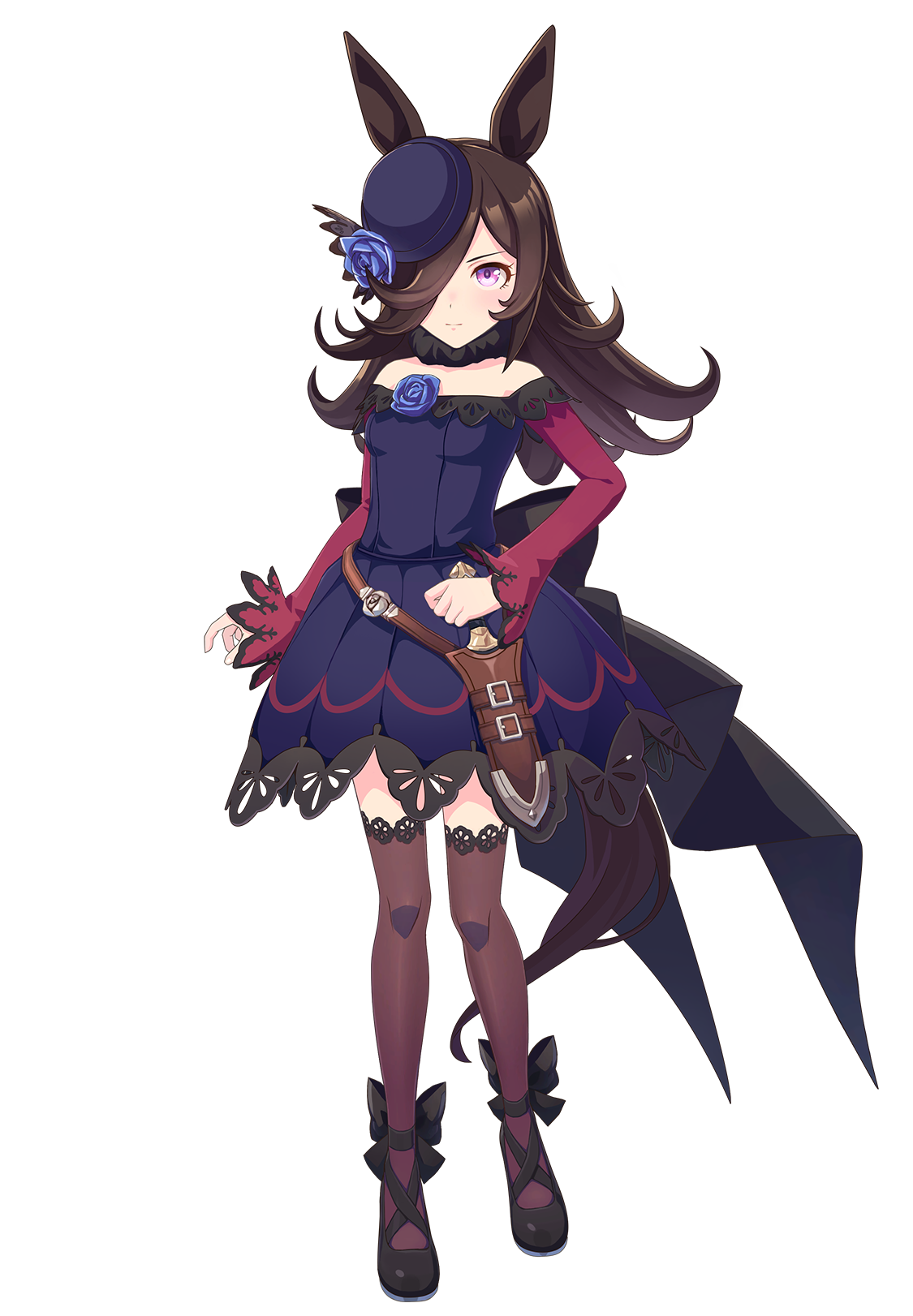 ライスシャワー（勝負服・ウマ娘 公式アートワークより）