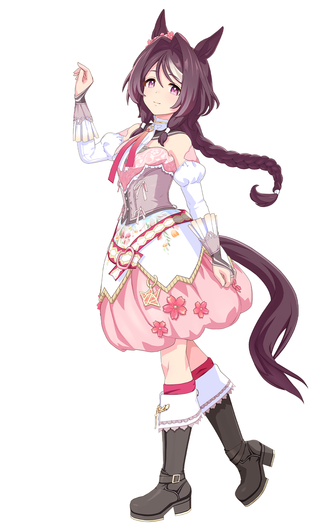 サクラチトセオー(勝負服・ウマ娘 公式アートワークより)