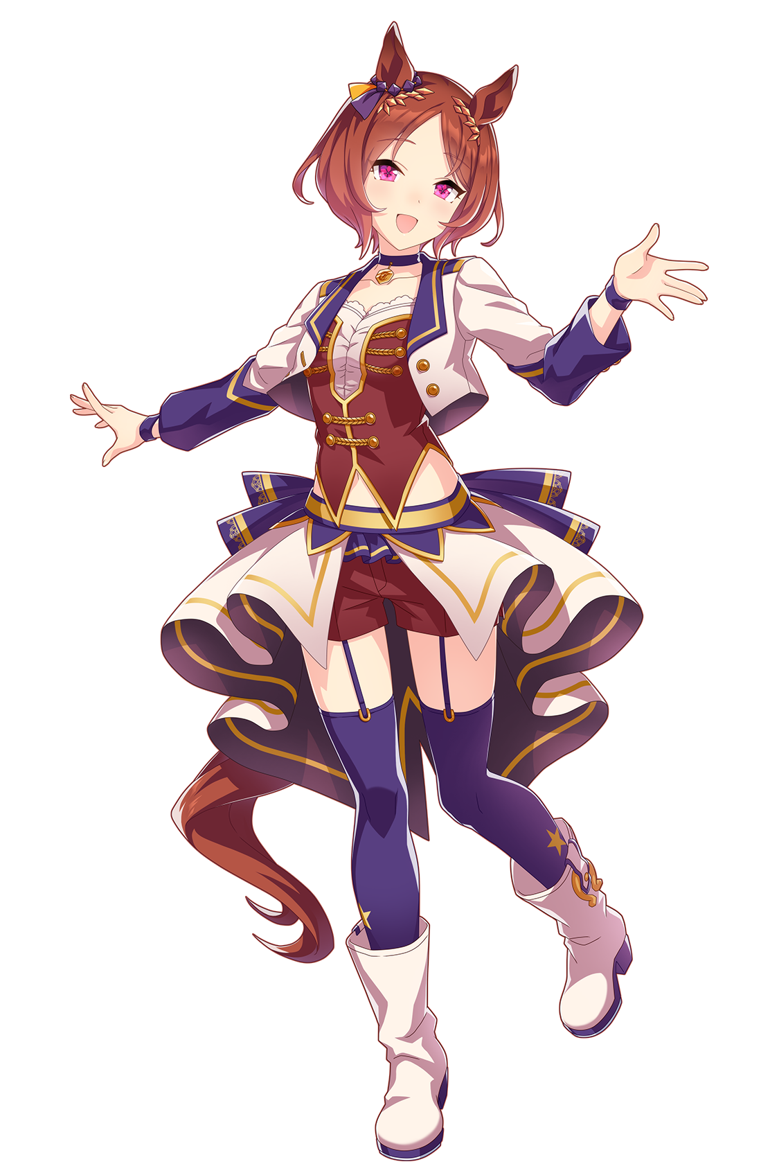 サクラローレル(STARTING FUTURE・ウマ娘 公式アートワークより)