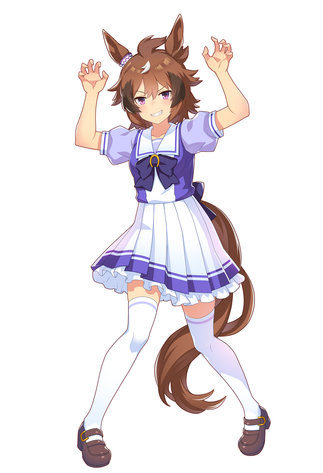 シンコウウインディ(制服・ウマ娘 公式アートワークより)