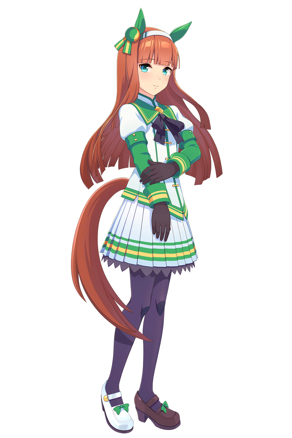 サイレンススズカ（勝負服・ウマ娘 公式アートワークより）