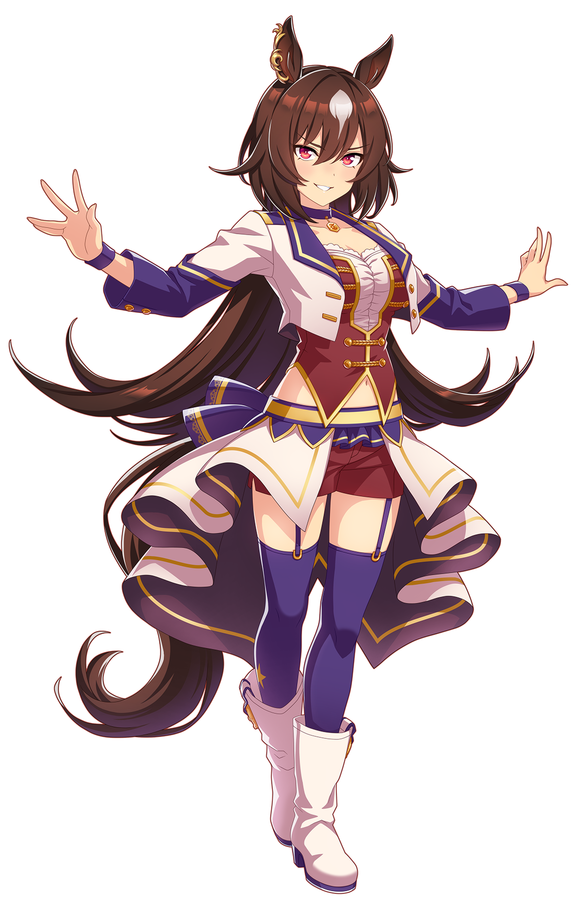 シリウスシンボリ（STARTING FUTURE・ウマ娘 公式アートワークより）
