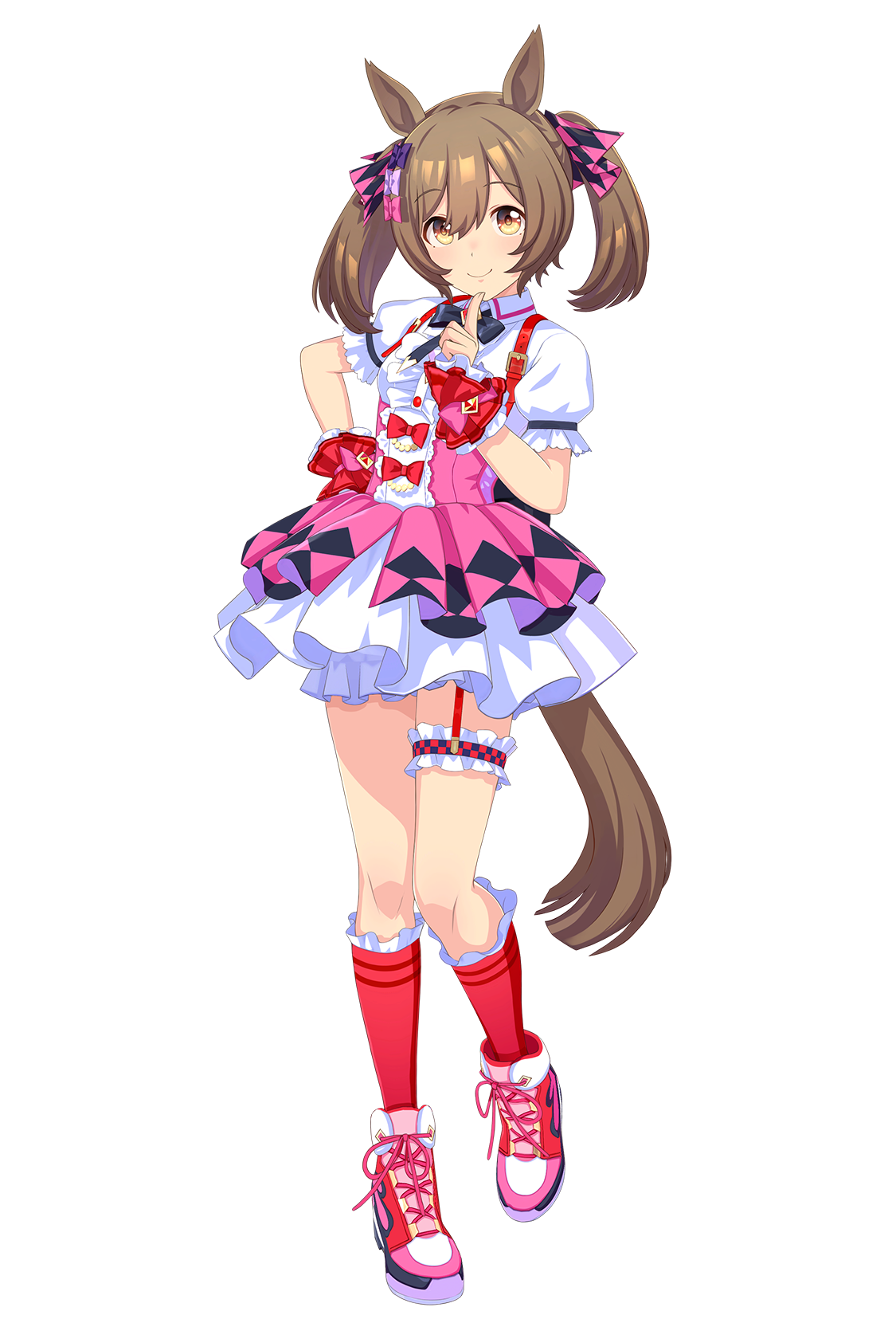 スマートファルコン(勝負服・ウマ娘 公式アートワークより)